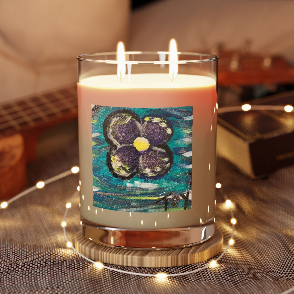 "LOVE in Full Bloom" - Scented Candle - Full Glass, 11oz