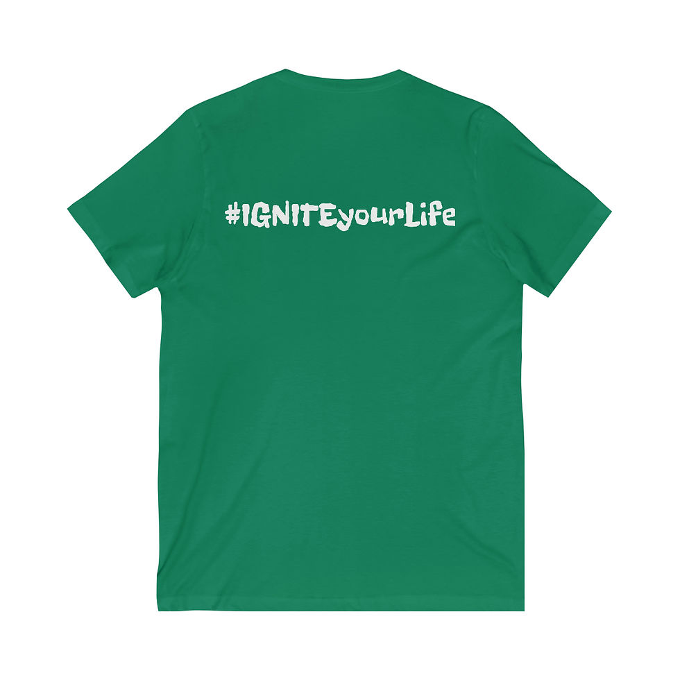 Thumbnail: Success is in my DNA   - Unisex Jersey Short Sleeve V-Neck Tee