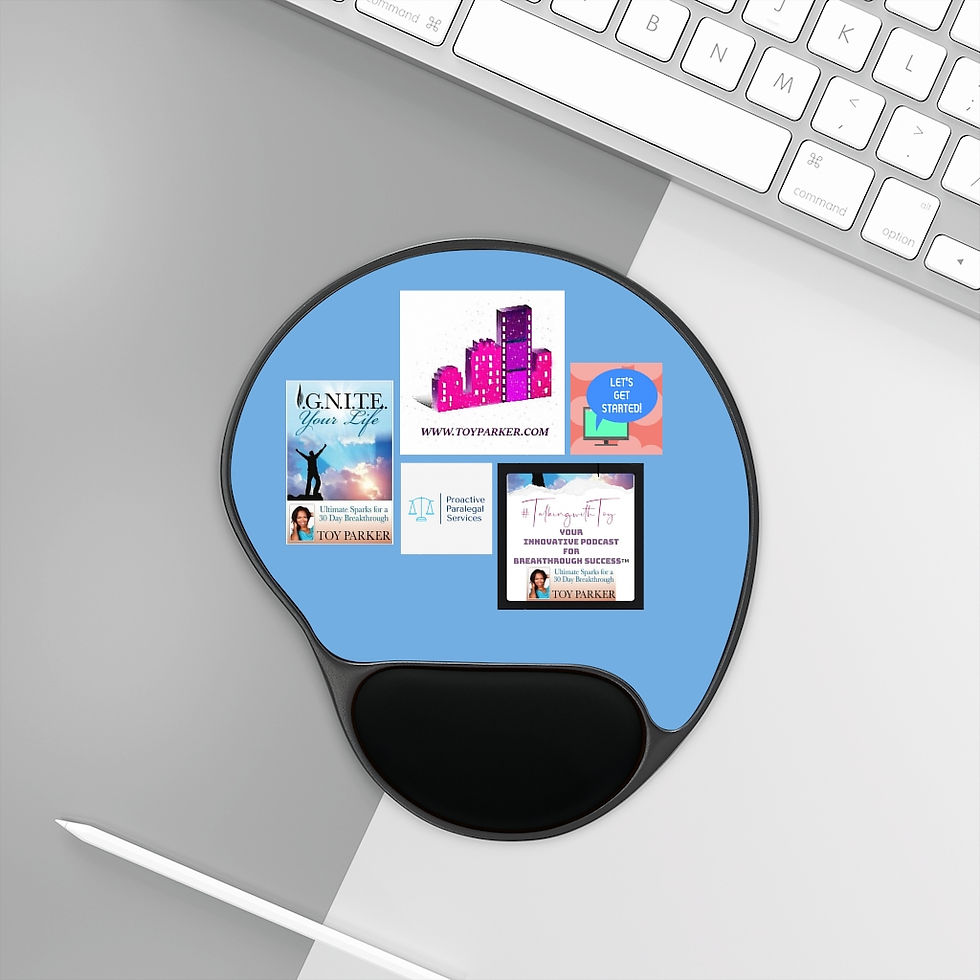 Thumbnail: Company Mouse Pad With Wrist Rest