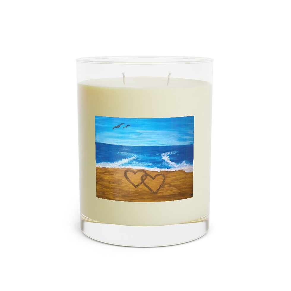 Thumbnail: "Together by the Ocean": Scented Candle - Full Glass, 11oz