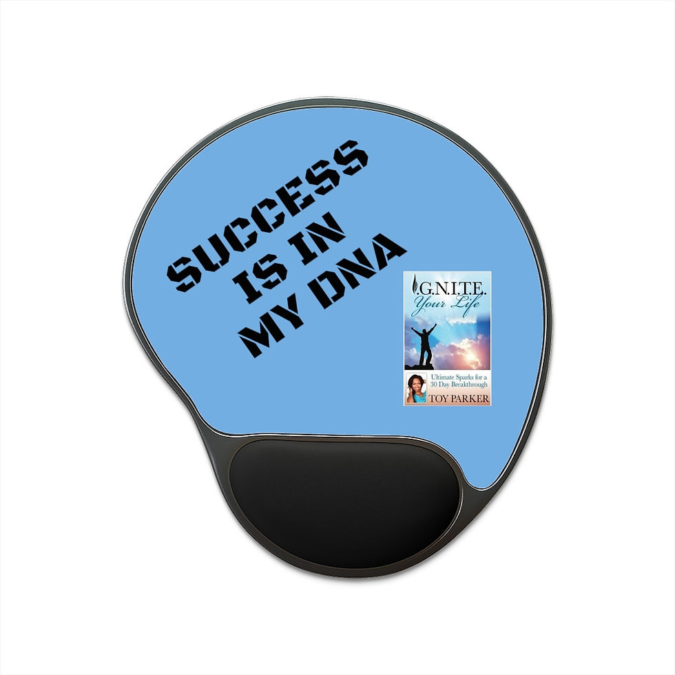Thumbnail: SUCCESS IS IN MY DNA  Mouse Pad With Wrist Rest