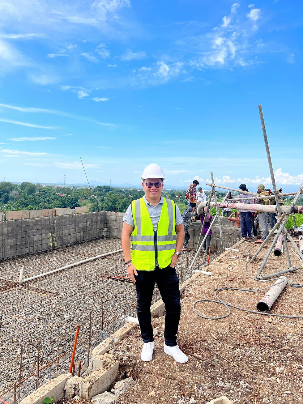 Site Visit - Infinity Pool Construction