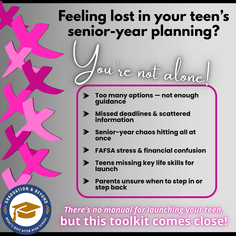 Destination Graduation & Beyond Parent Challenges