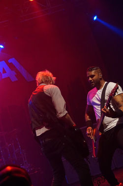 Sum 41 - "Don't count on me, 'cause I'm not listening"