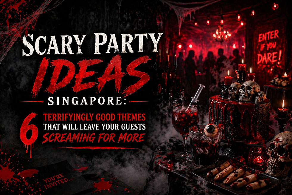 Kids' Halloween Party At Home in Singapore