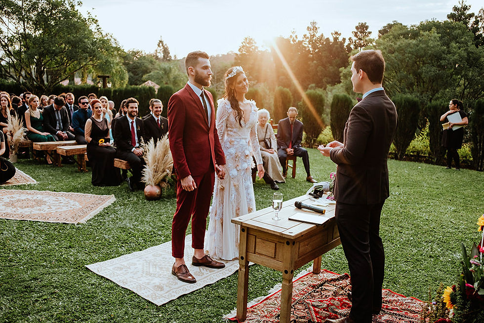 fotografia casamento no campo diurno chácara villa dei nonni vero e bruno curitiba