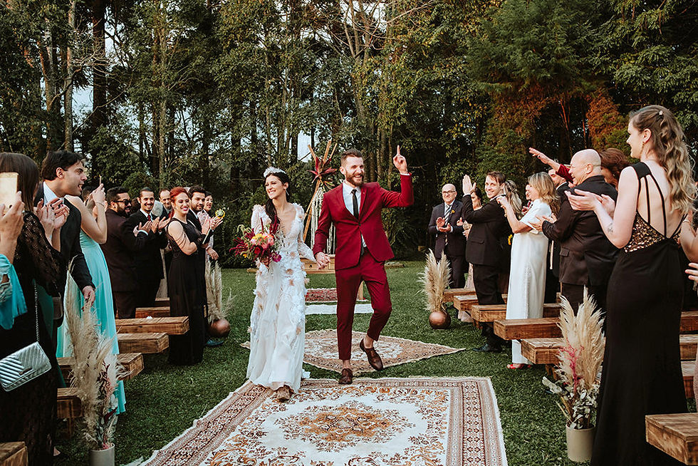 cerimonia de casamento ao ar livre curitiba vestido de noiva artha