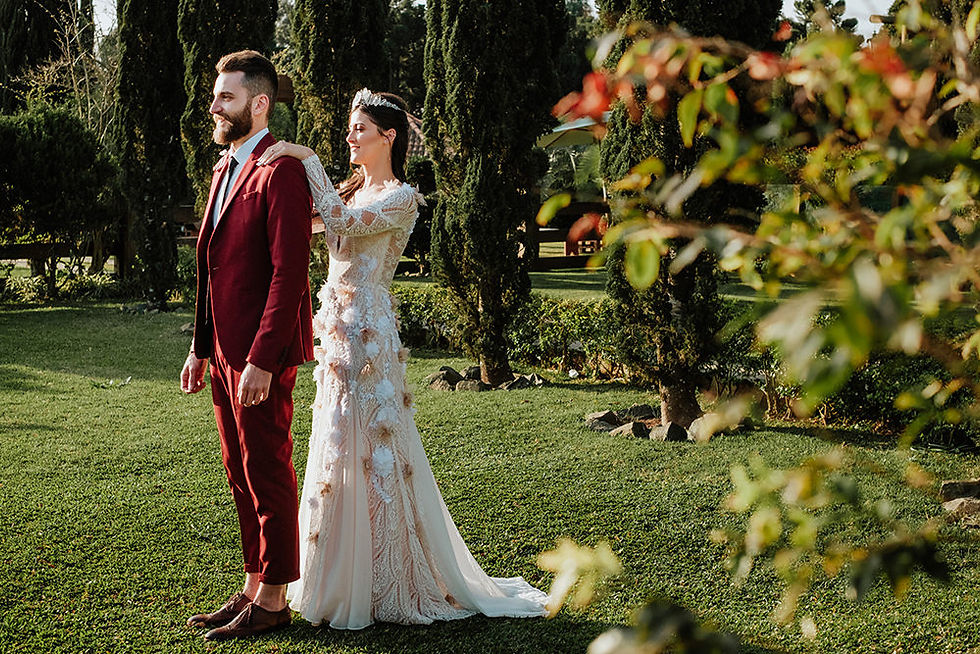 fotografia casamento no campo diurno chácara villa dei nonni vero e bruno curitiba