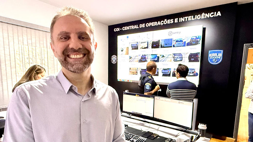 Muralha Guaxupé entra em operação com 52 câmeras e inteligência artificial para reforçar a segurança no município