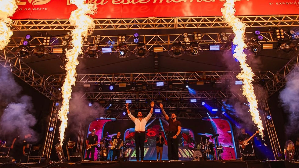 Danilo & Davi são a atração desta segunda-feira no Carnaval em Guaxupé