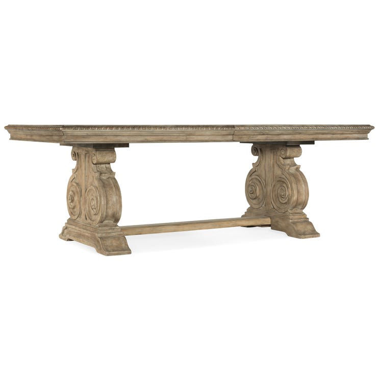 Castella Rectangle Dining Table w/2-20in Leaves - Hooker Furniture