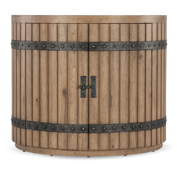Thumbnail: Vineyard Row Demilune Nightstand - Hooker Furniture