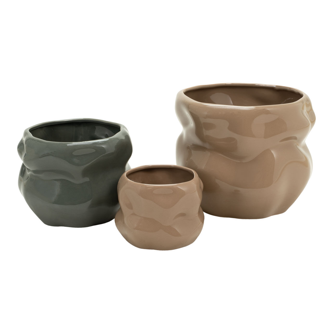 Lindi Planters Set 3 - Kavana Decor