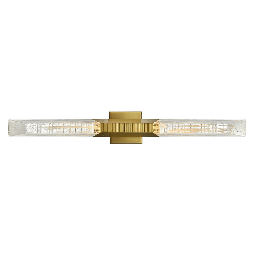 Thumbnail: Petra Integrated LED 36in Brass Vanity Light