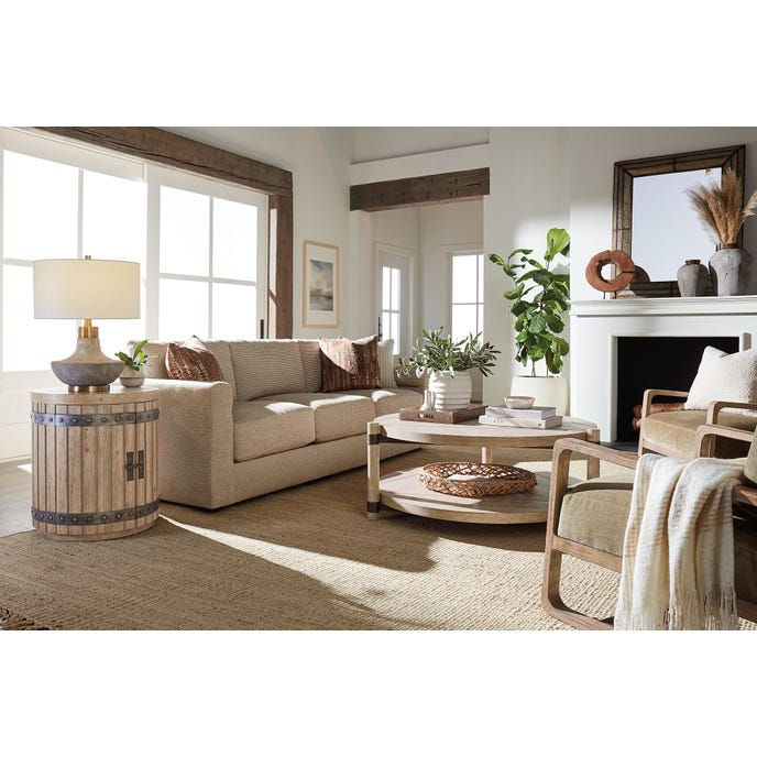 Thumbnail: Vineyard Row Round Cocktail Table - Hooker Furniture