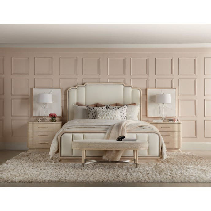 Thumbnail: Nouveau Chic Three Drawer Nightstand - Hooker Furniture