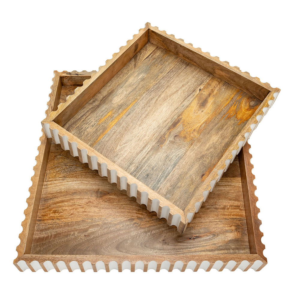 Thumbnail: Ishana Trays Set 2 - Kavana Decor