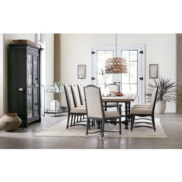 Thumbnail: Ciao Bella Upholstered Back Arm Chair - Hooker Furniture