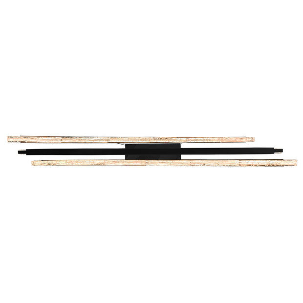 Thumbnail: Saber Integrated LED Black Chandelier with Handcrafted Glass - CWI Lighting