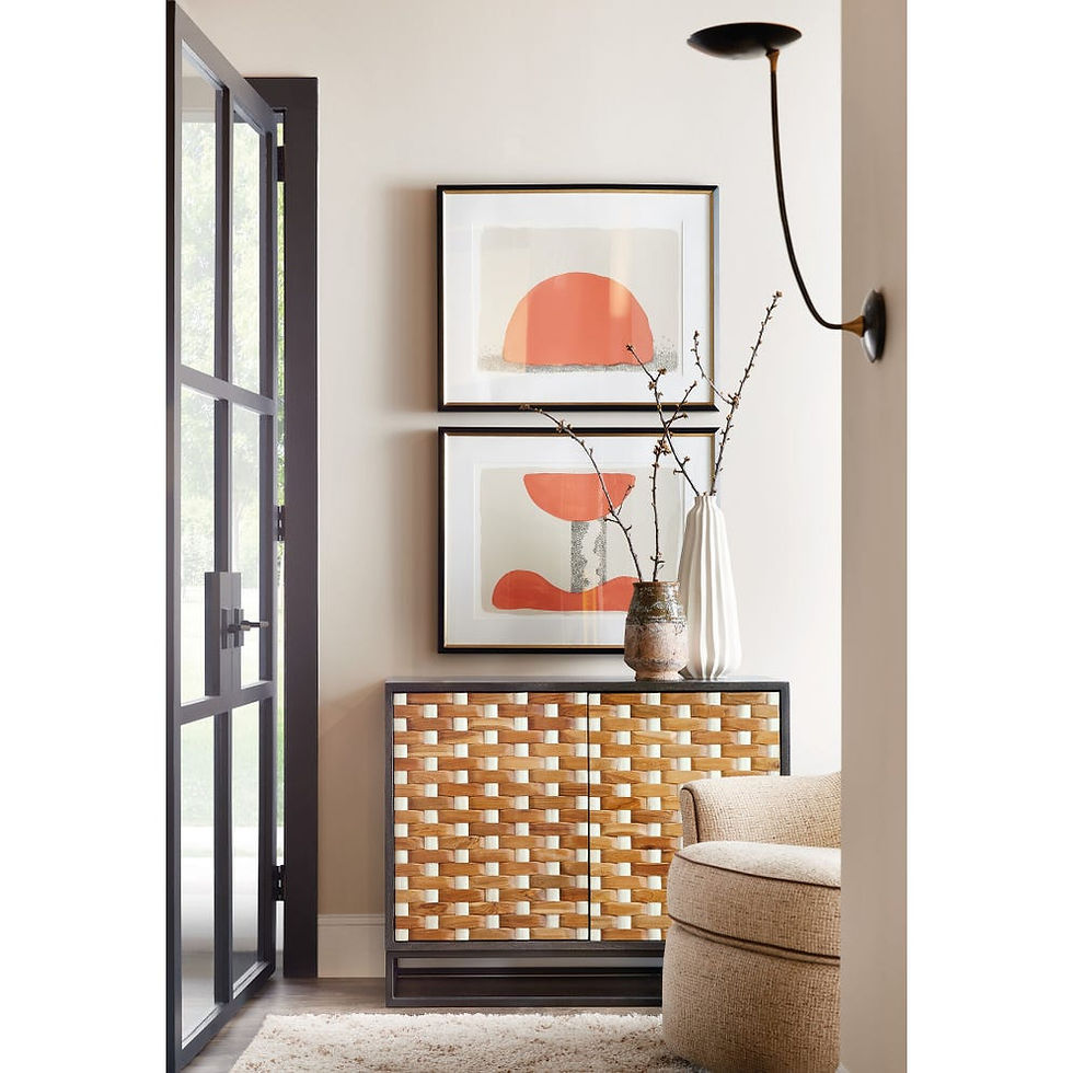 Thumbnail: Commerce and Market Weaver 2-Door Accent Chest - Hooker Furniture