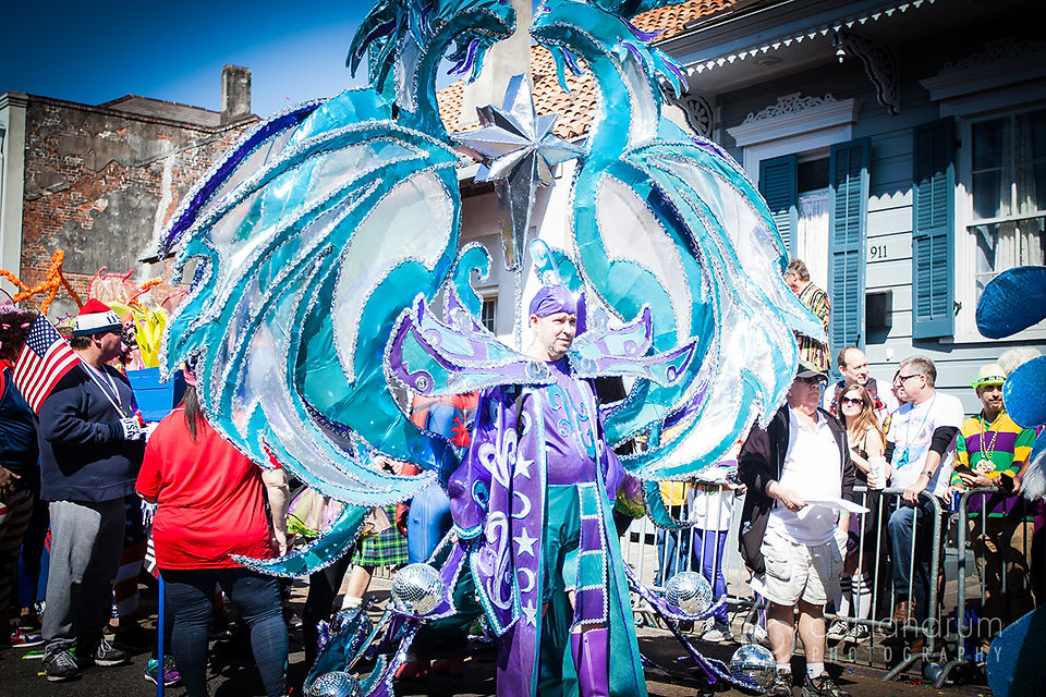 Cat Landrum Mardi Gras 2018