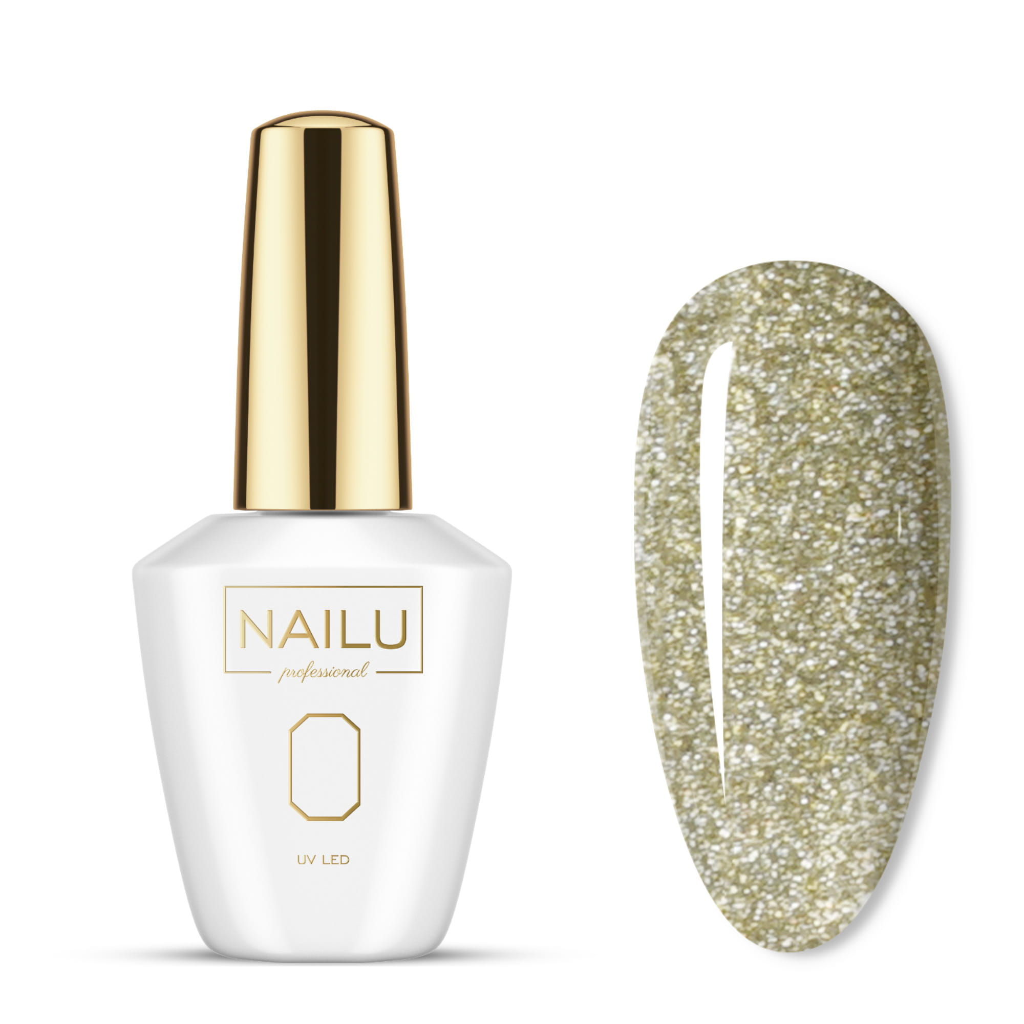 LAKIER HYBRYDOWY #114 PLATINUM GOLD - 8ML