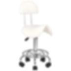 Taboret kosmetyczny PREMIUM SILVER