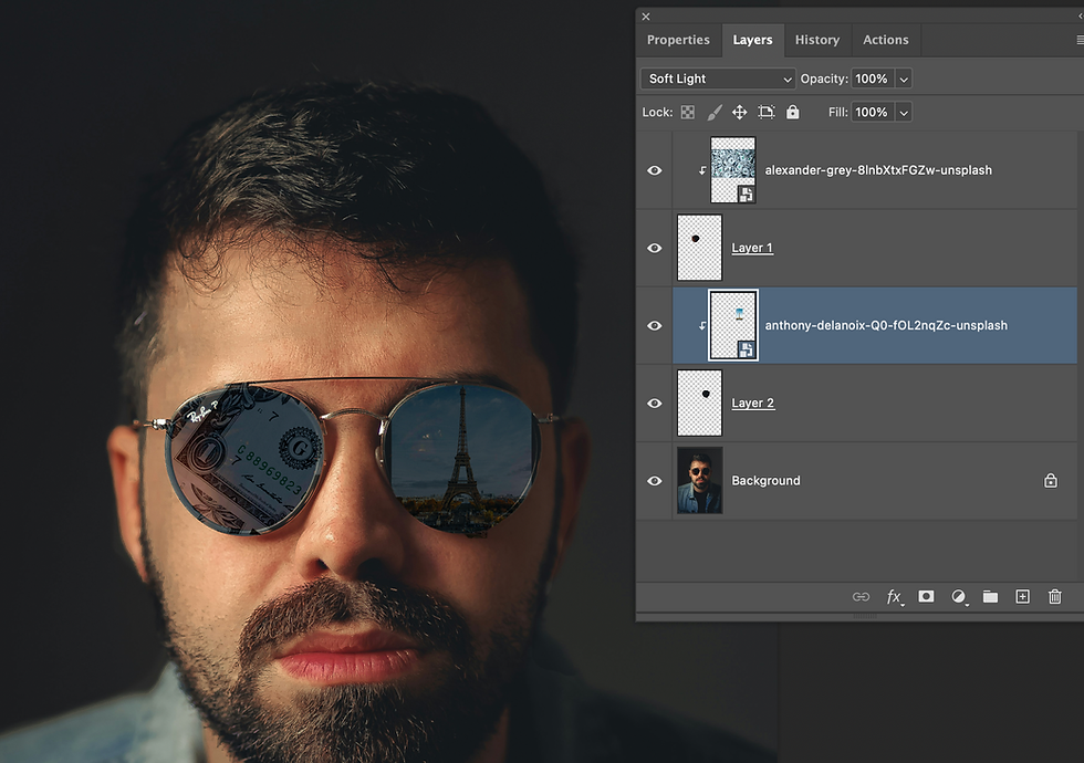 Your Future's So Bright...You Gotta Wear Them Shades! (Sunglasses Edit in Photoshop)