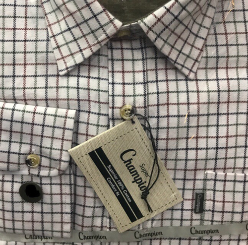 Super Champion Ayr Men's Cotton Shirt (Blue)