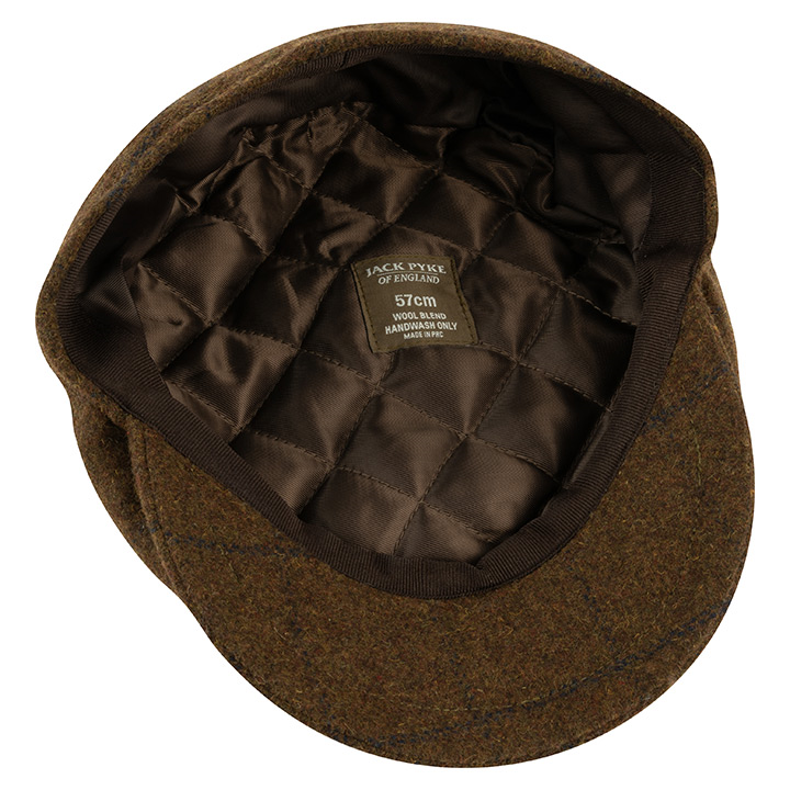Thumbnail: Brown Tweed Newsboy Cap by Jack Pyke