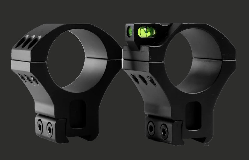 Thumbnail: WULF Tactical Rings WIth Bubble Level - 9/11mm