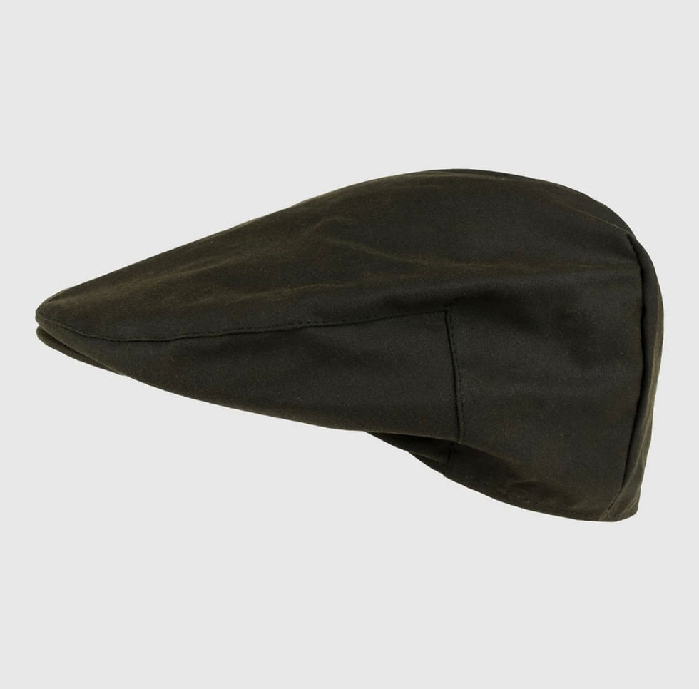 Thumbnail: Jack Pyke Wax Flat Cap - Green