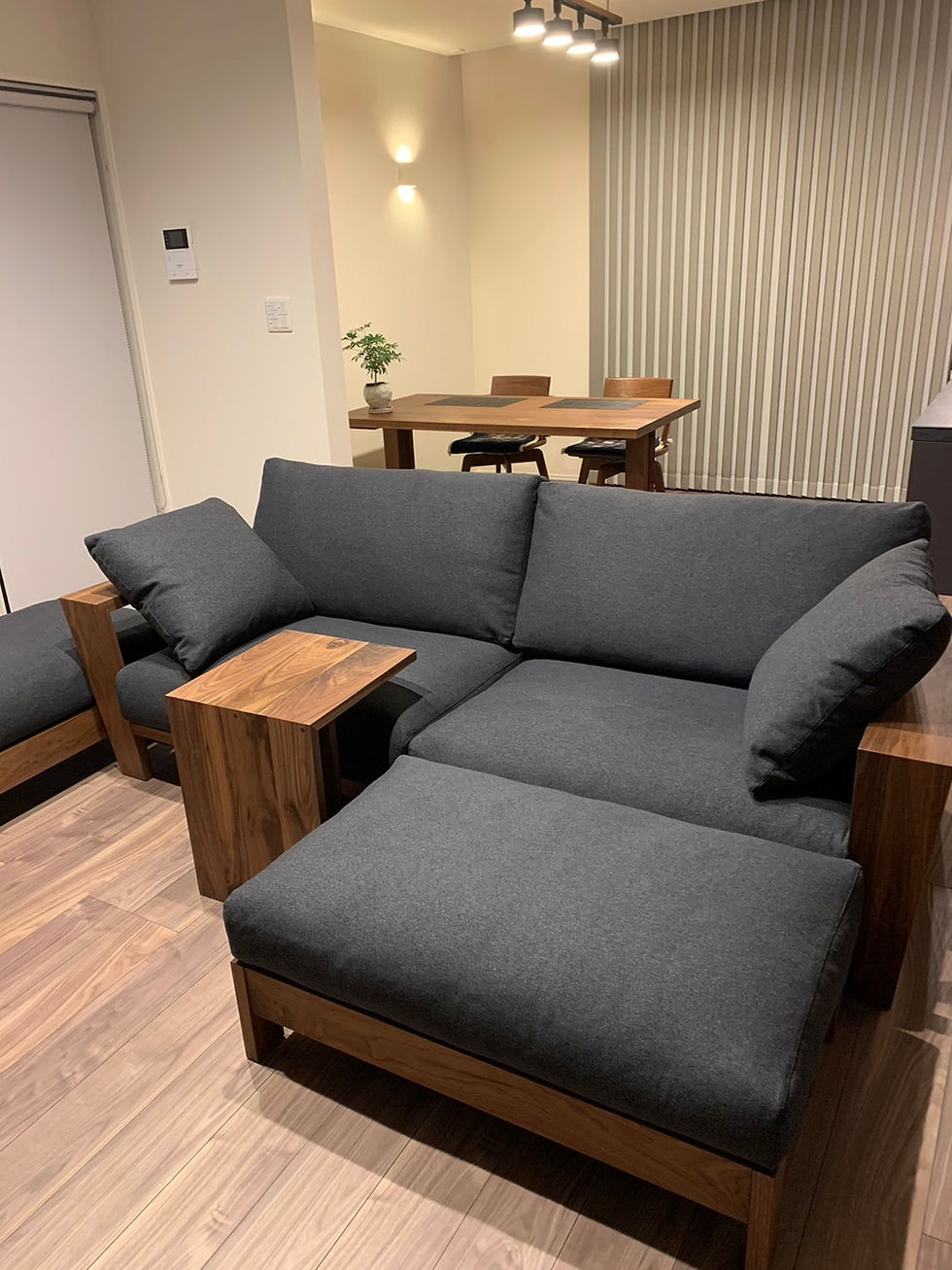 ウォールナット無垢家具