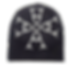 Black Cross Logo Beanie