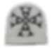 White Cross Logo Beanie