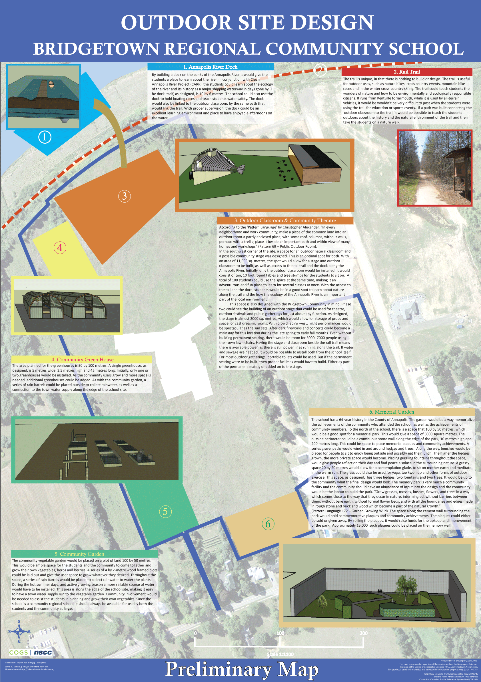  4 Site Design Bridgtown School Prelimanary