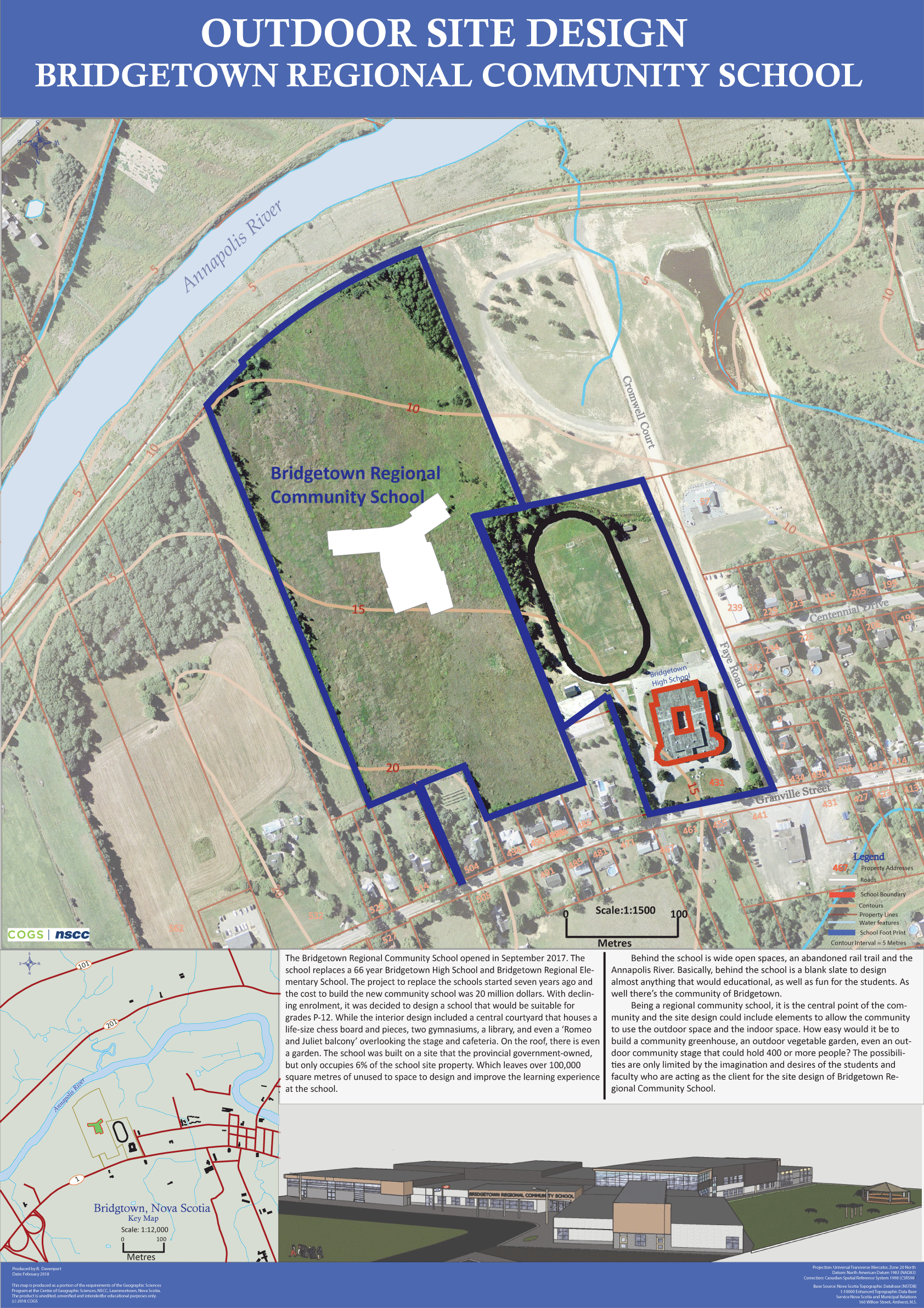 1 Site Design Bridgetown School Basemap