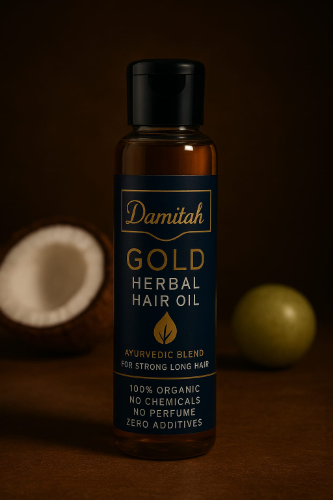 Damithah Gold Herbal Hair Oil 100ml