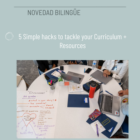 5 SIMPLE HACKS TO TACKLE YOUR CURRICULUM & RESOURCES!