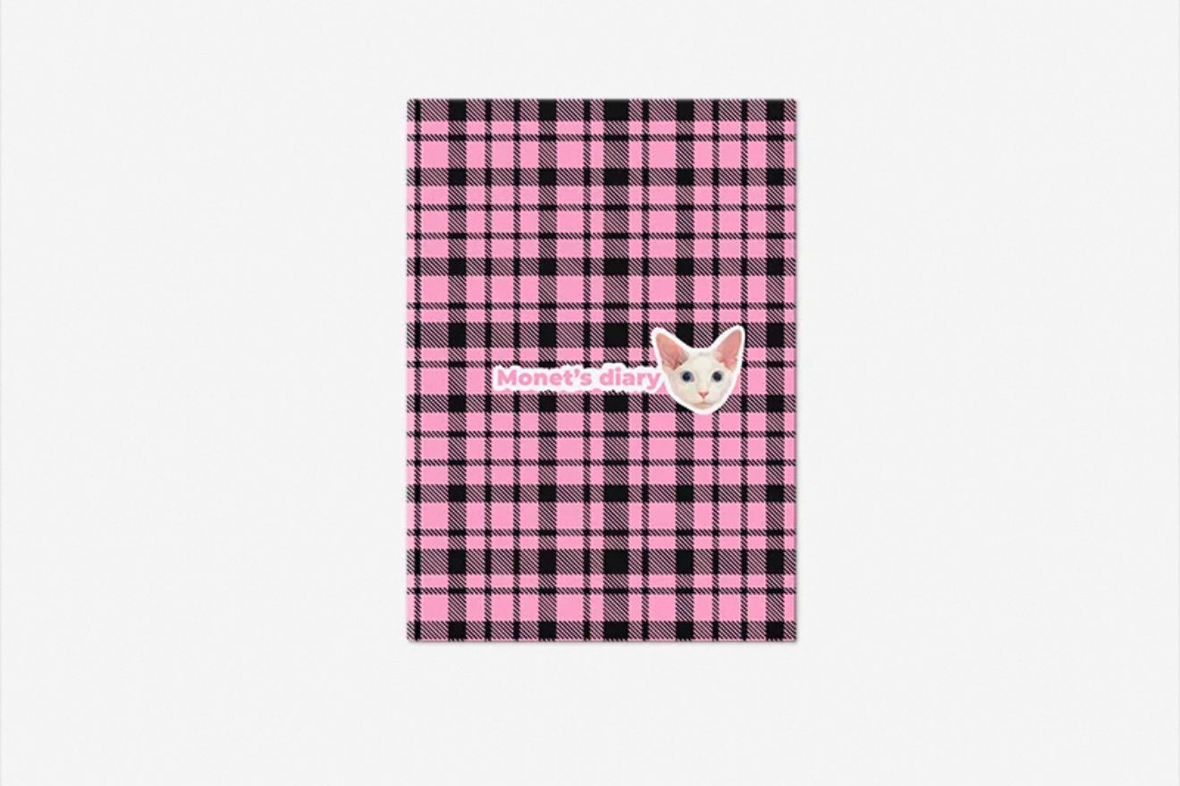 Custom Cat Print NoteBook |PetsMatter