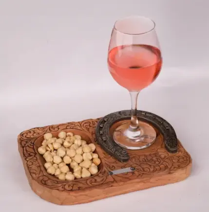 Whiskey Snack / Wine Snack Set (Laser Engraved)