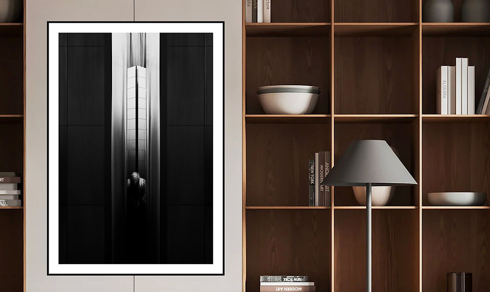 Miniature : Solitude dans l'ombre