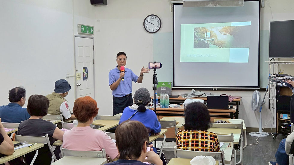 從好奇到認同|HORKO 三度受邀前往松山老年大學分享接地健康