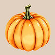 a watercolor orange pumpkin.jpg