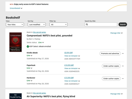 Self-publishing with Amazon KDP | Realities of month 1 as an indie author