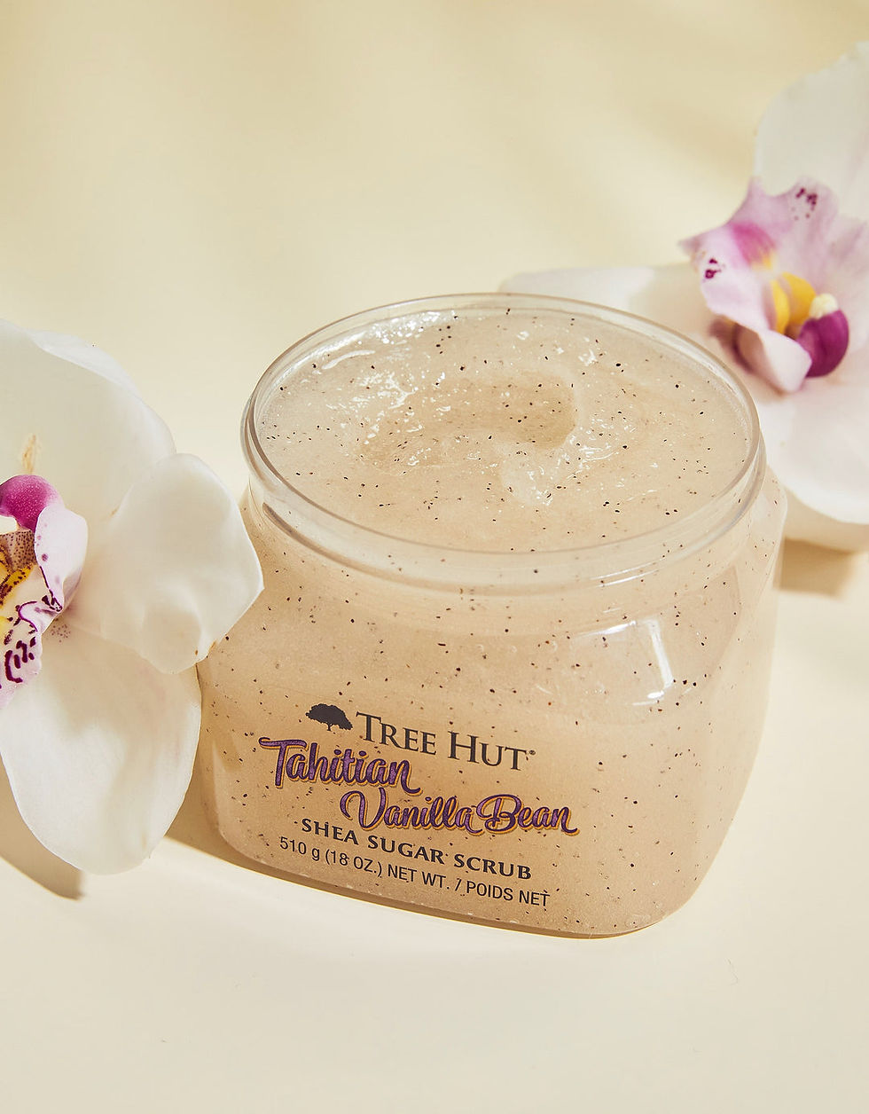 Miniature : Gommage exfoliant Tree Hut, parfum vanille Tahitensis