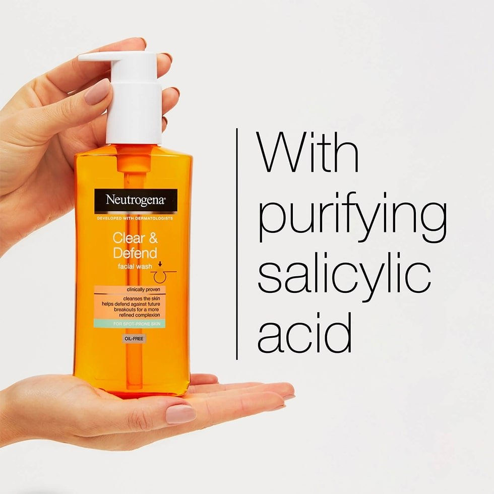 Nettoyant Neutrogena visage avec acide salicylique