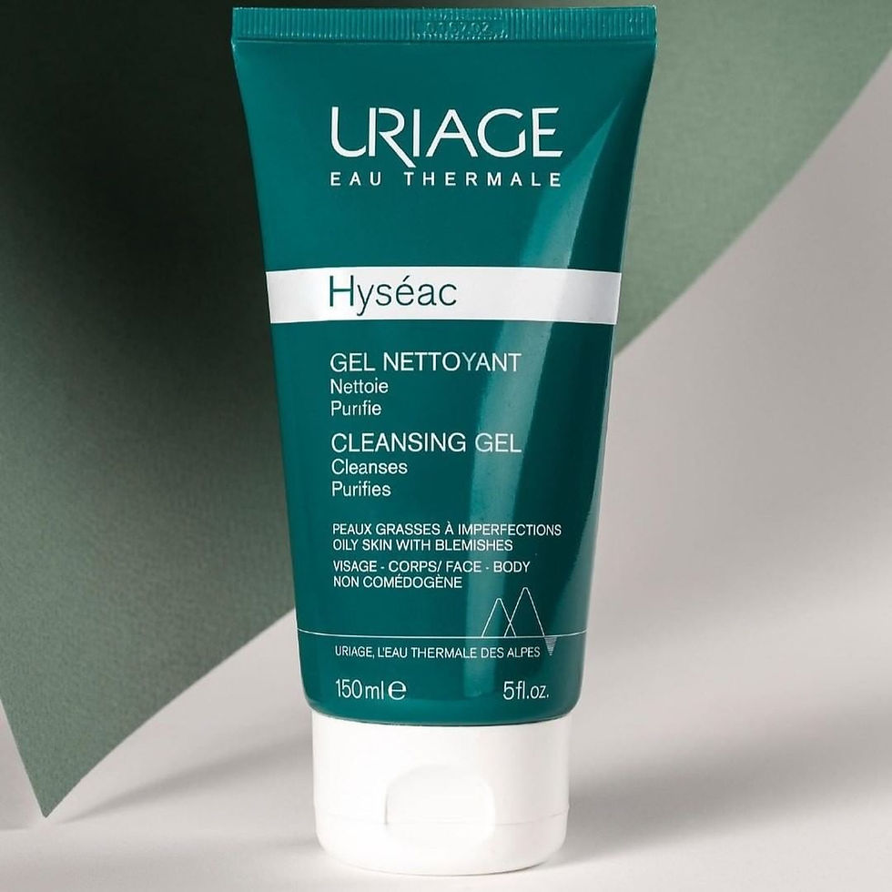 Gel nettoyant Uriage Hyséac: soin visage purifiant