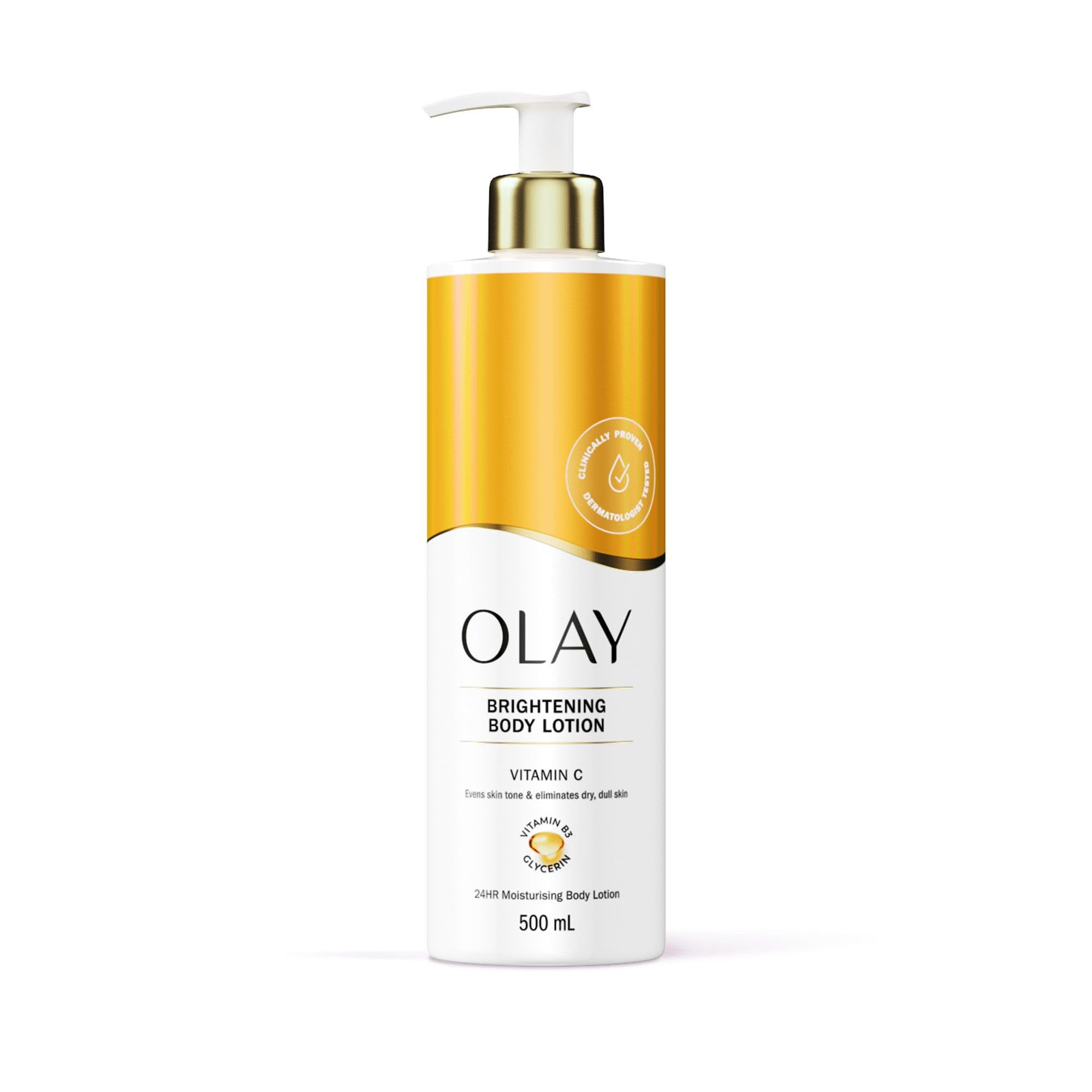 Olay lait corps éclaircissant à la Vitamine c 500ml