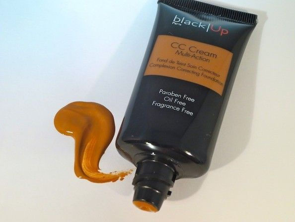 Tube de crème Black_Up, couleur ambre